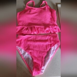 Kids Pink Swim Set
